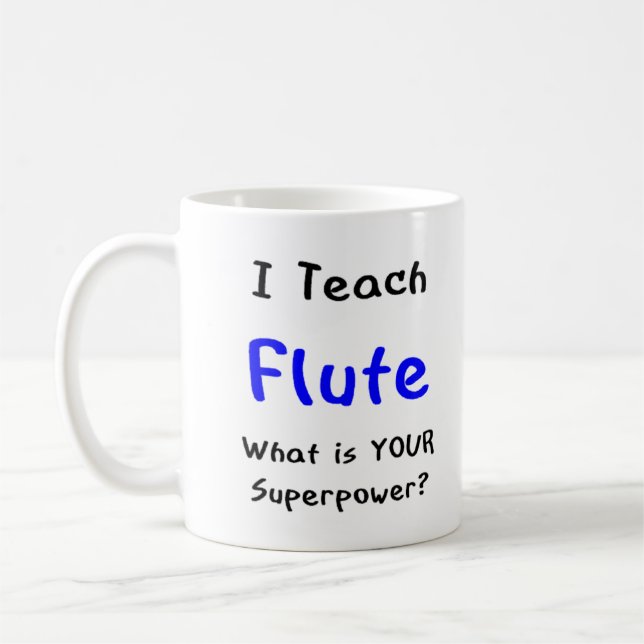 Flötenunterricht Kaffeetasse (Links)