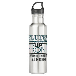 Flötet den vorderen Flutstrahl-Marschband an Edelstahlflasche