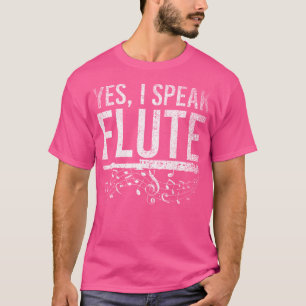 Flötist Geschenkidee Orchester Musik Flöte T-Shirt