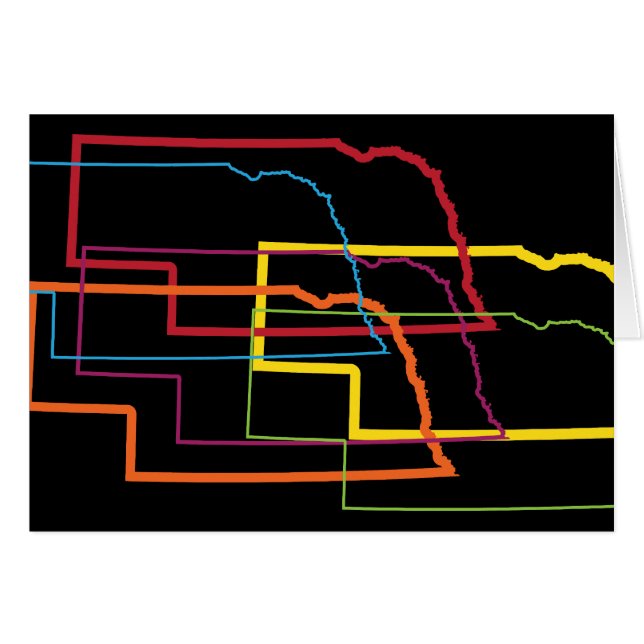 flou de la fierté du nebraska (Devant horizontal)