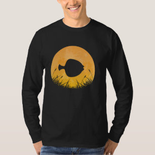 Flounder Easy Halloween Outfit Food Fisch Moon Kos T-Shirt
