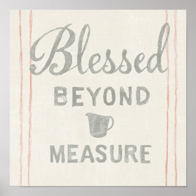 Floursack Küche VI Poster (Vorne)