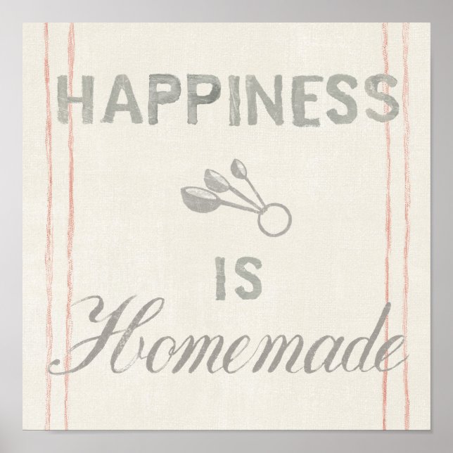 Floursack Küche VIII Poster (Vorne)