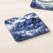 Flow Blue Stil Englisches Landhaus Rosen