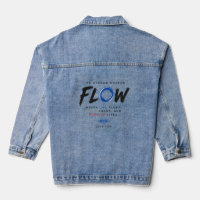 FLOW Damen-Denimjacke