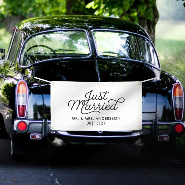Flow Just Married Car Banner (Von Creator hochgeladen)