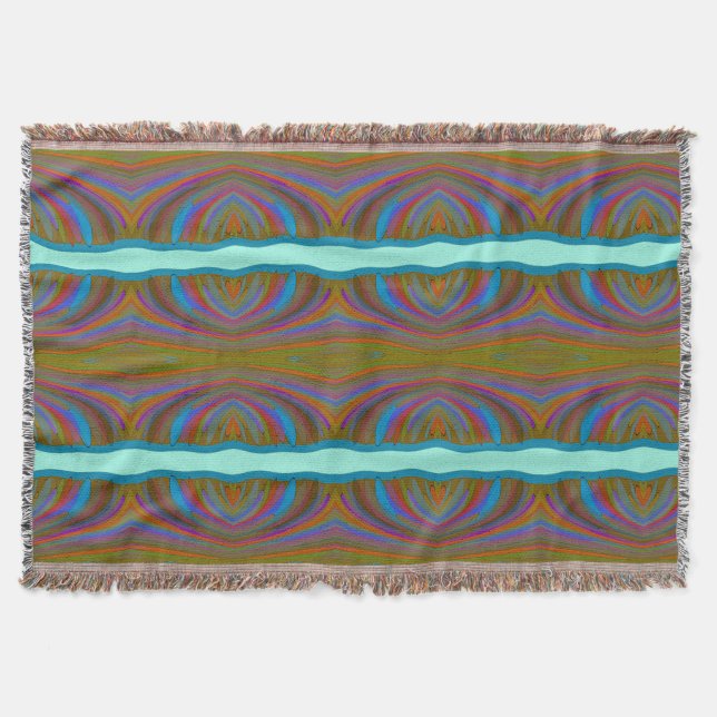 FLOW-Wurfdecke | m3galleryStudio Decke (Vorderseite)