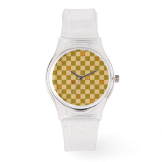 Flowe Checkered Pattern - No. 02 Armbanduhr