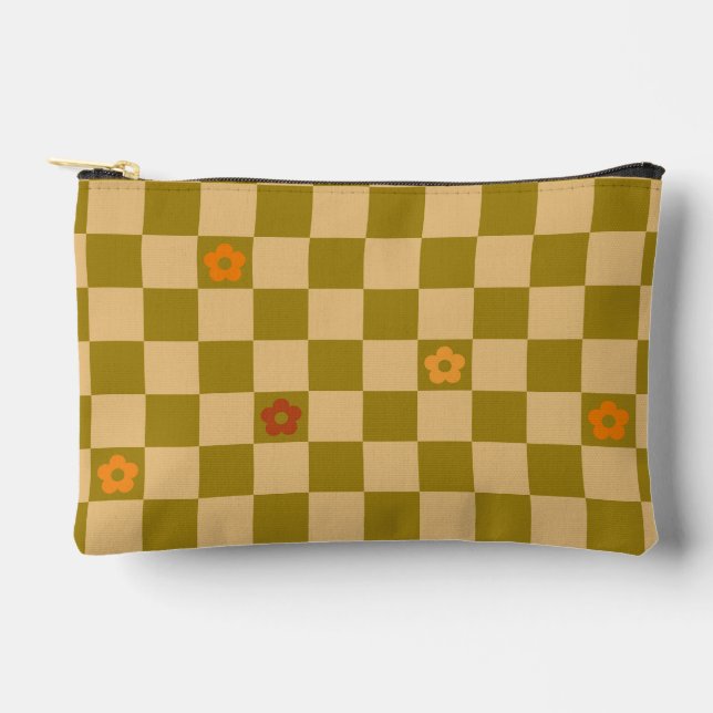 Flowe Checkered Pattern - No. 02 Zubehörtasche (Vorderseite)