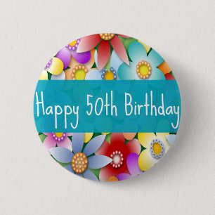 flower50th button