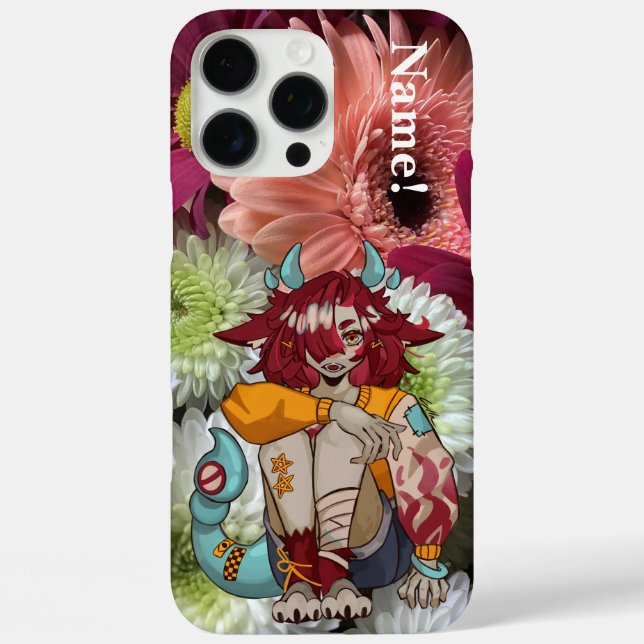 Flower Anime iPhone 16 Pro Max Hülle (Rückseite)