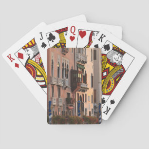flower baskets and ornate Palace details, Italy Spielkarten