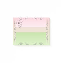 Flower Beauty Peony Sticky Notes