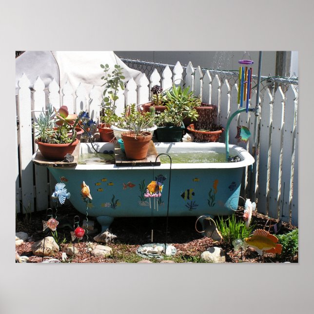 Flower Bed Poster (Vorne)