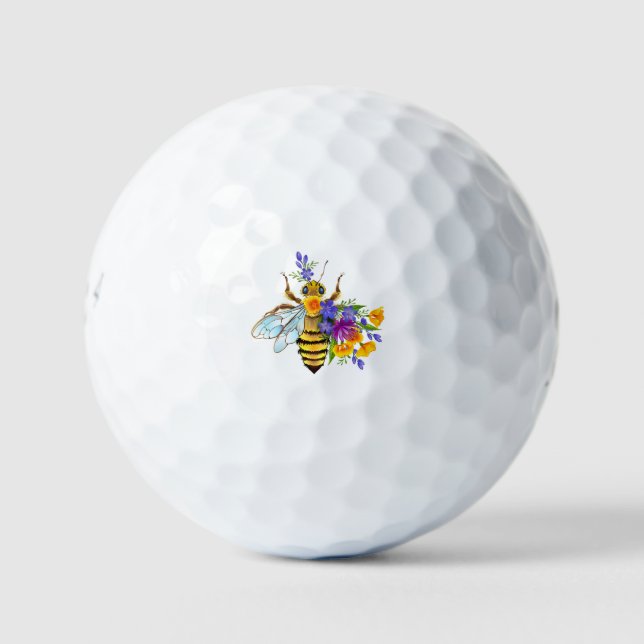 Flower bee with wild plants golfball (Vorderseite)