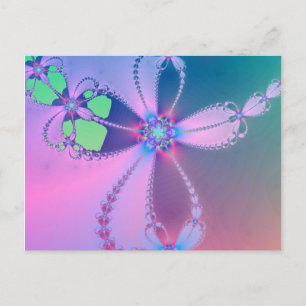 Flower Cross Postkarte