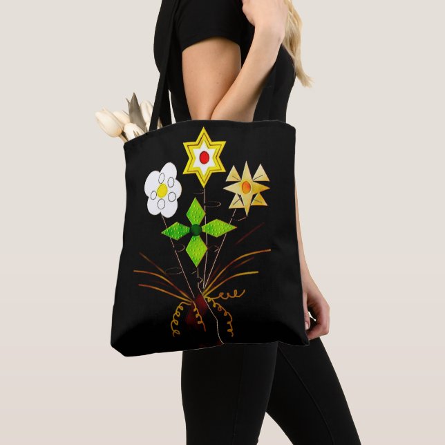 "Flower Delivery" Umhängetasche Tasche (Von Nahem)