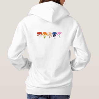 Flower Design Hoodie/ Sweatshirt