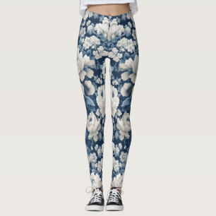 Flower Dual Circle Leggings