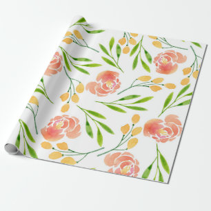 Flower Earrings Geschenkpapier