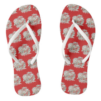 Flower Flip Flops