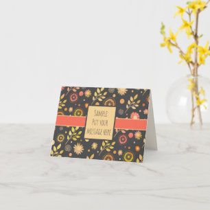 Flower Fun Inspirivity moderne Floral Carte pour n