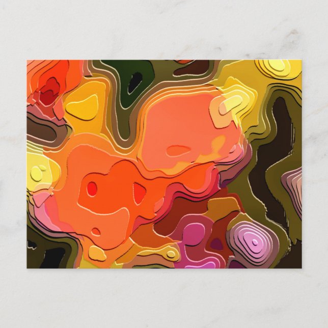 FLOWER GARDEN POSTKARTE (Vorderseite)