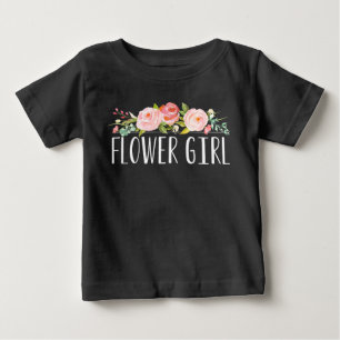 Flower Girl Baby T-Shirt   Bridesmaid