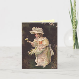 Flower Girl Request Card Cards laden Sie ein Einladung