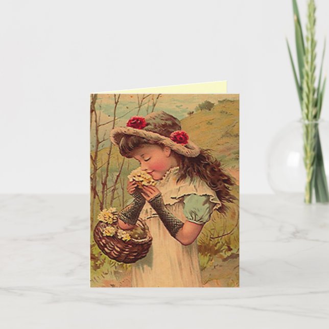 Flower Girl Request Card Cards laden Sie ein Einladung (Vorderseite)