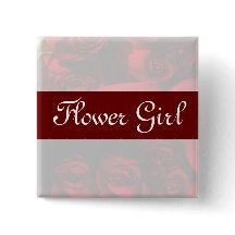 "Flower Girl" - Rote Rose Bouquet (2)