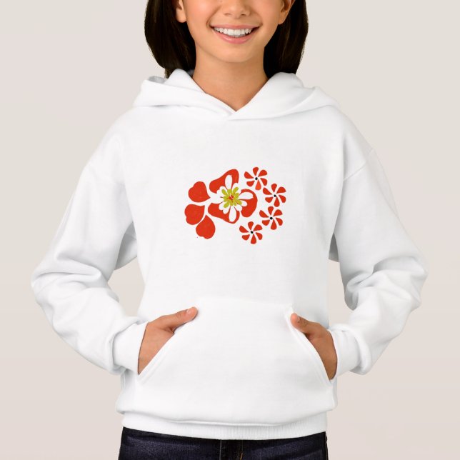 Flower Hoodie (Vorderseite)