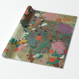 flower【Japanese painting】 Geschenkpapier