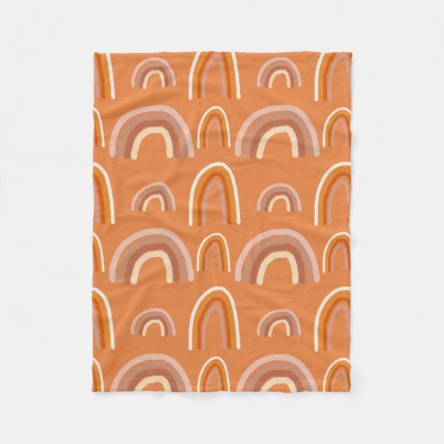 Flower Language Fleecedecke (Vorderseite)