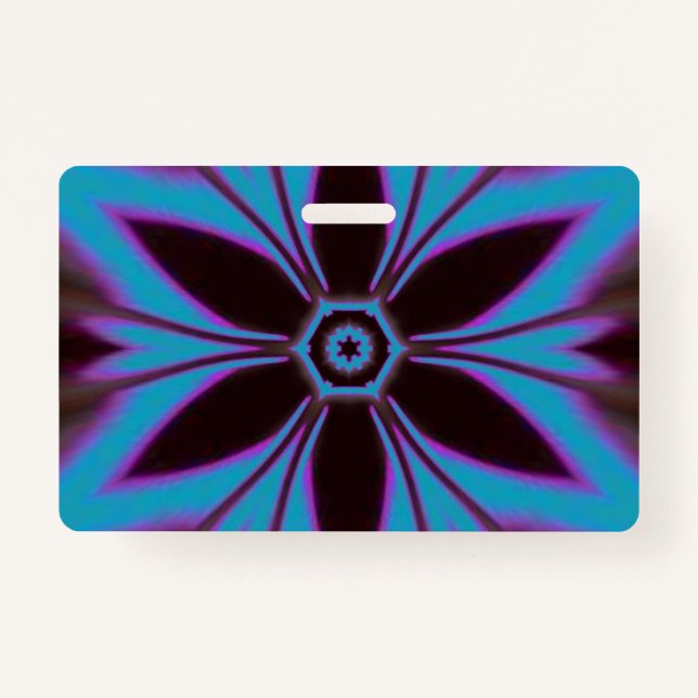 flower mandala design ausweis (Vorderseite)