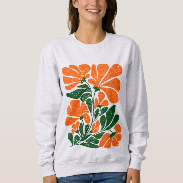 Flower Market Sweatshirt (Vorderseite)