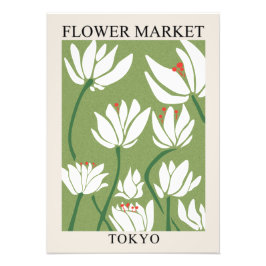 FLOWER MARKET TOKIO | DIGITAL VERSION FOTODRUCK