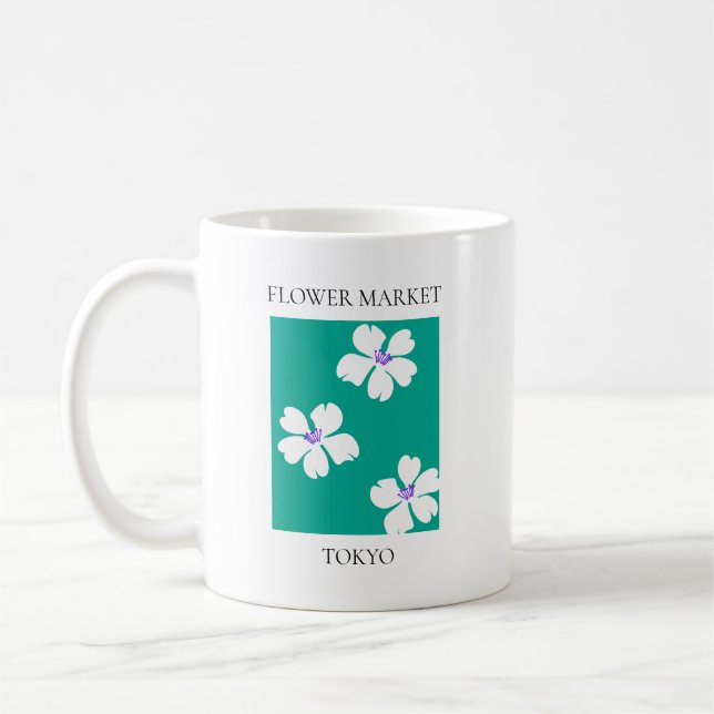 Flower Market - Tokyo Kaffeetasse (Links)