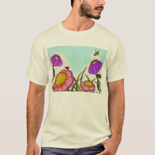 Flower Meadow Adulte Basic T-Shirt