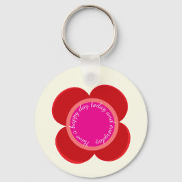 flower on schlüsselanhänger
