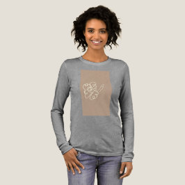 flower paint tshirt