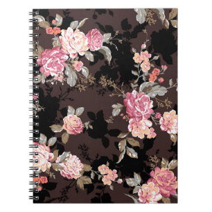 flower pattern design textile illustrationpattern, notizblock
