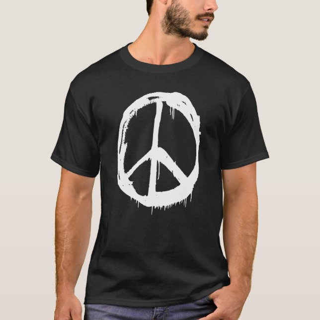 Flower Peace Love Happy Soul T-Shirt (Vorderseite)
