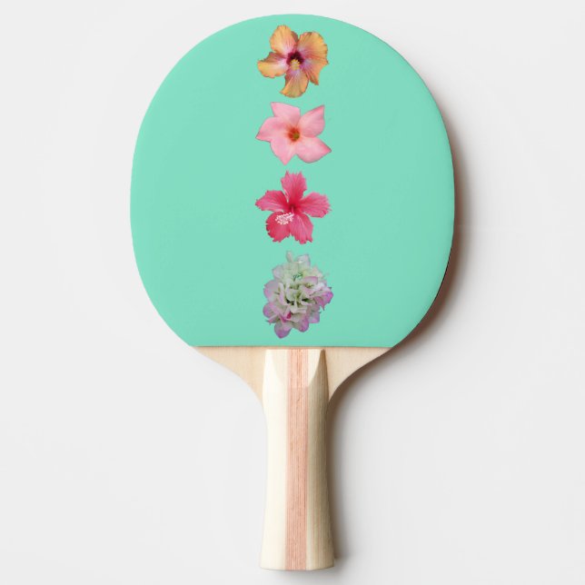 Flower Power 1  Tischtennis Schläger (Vorderseite)