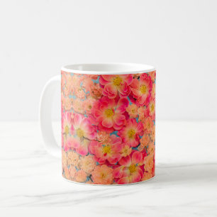 Flower Power – Blumen design Kaffeetasse