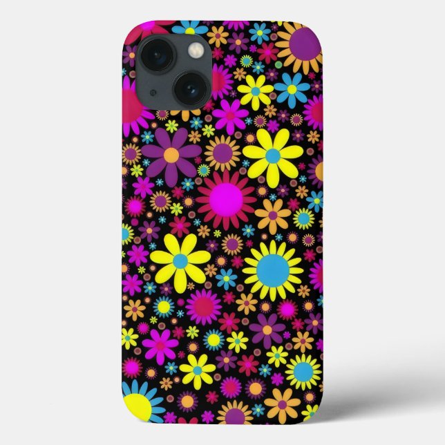 Flower Power Case-Mate iPhone Hülle (Rückseite)