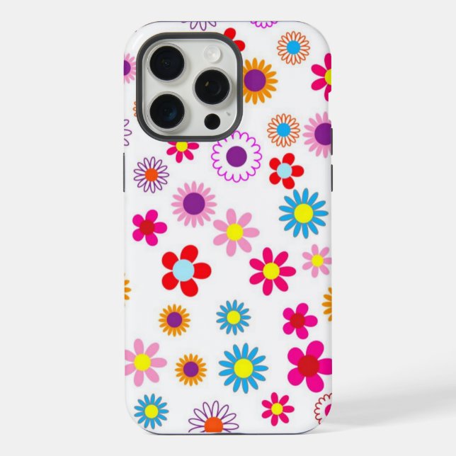 Flower Power  iPhone 15 Pro Max Hülle (Rückseite)