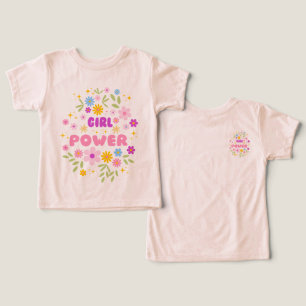 Flower Power "Mädchenpower" Kleinkind- und Jugend-