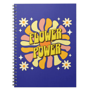 Flower Power Notizblock