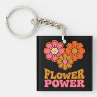 Flower Power Rétro Années 70 Daisy Groovy